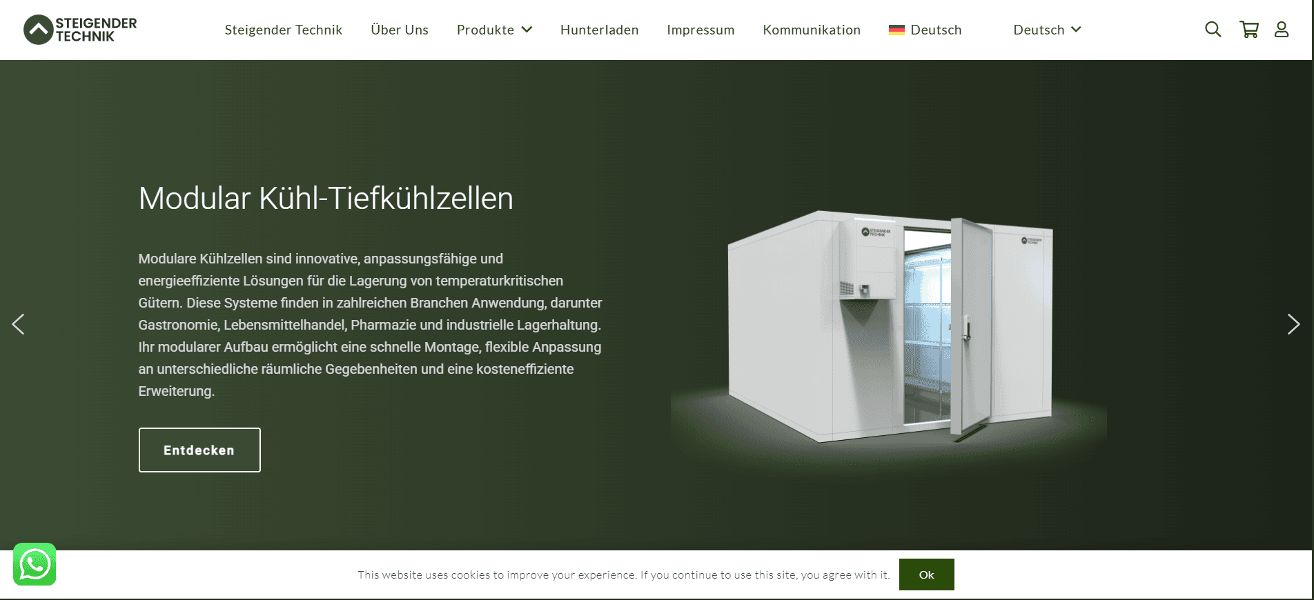 Custom Wordpress for Steigender